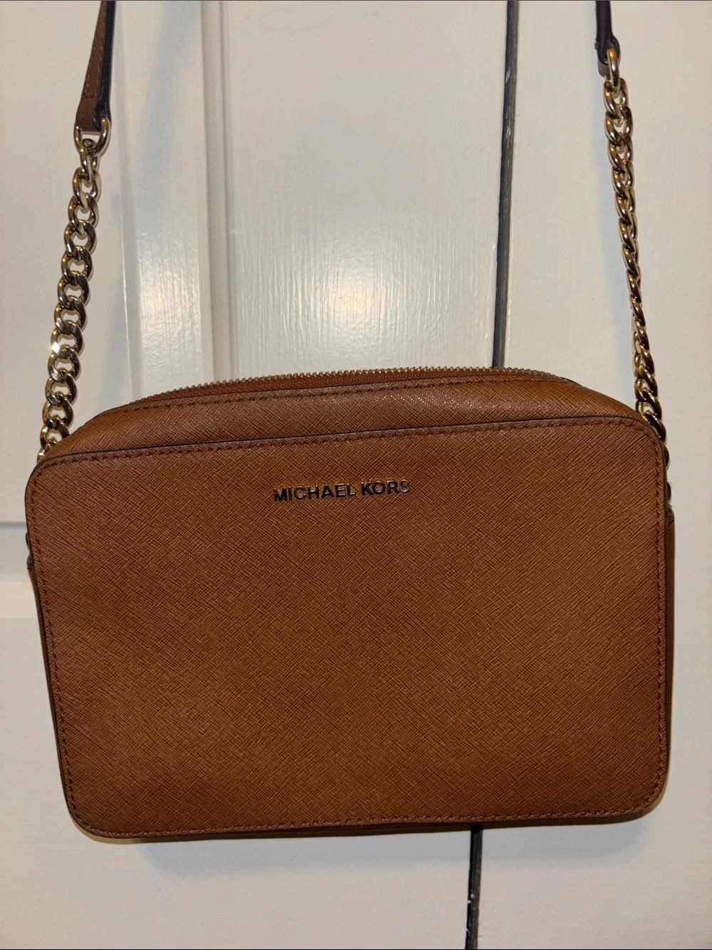 Michael Kors Leather Crossbody Bag